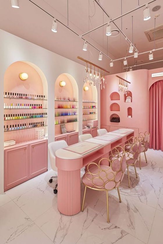 Imagem do espaço para manicures
